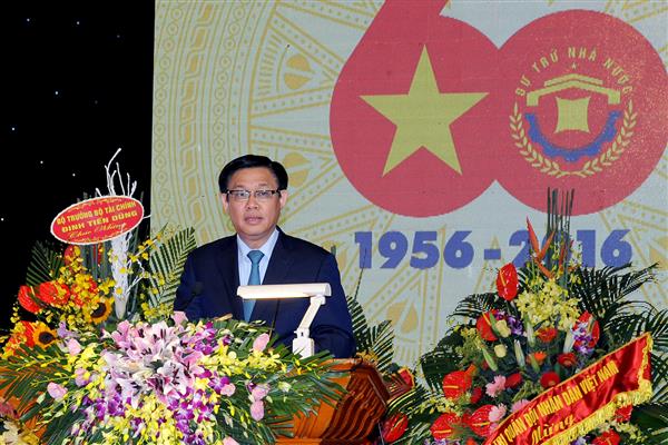ຮອງນາຍົກລັດຖະມົນຕີຫວຽດນາມເວືອງດິ່ງເຮະເຂົ້າຮ່ວມພິທີສະເຫຼີມສະຫຼອງວັນສ້າງຕັ້ງຂະແໜງສະສົມແຫ່ງລັດ